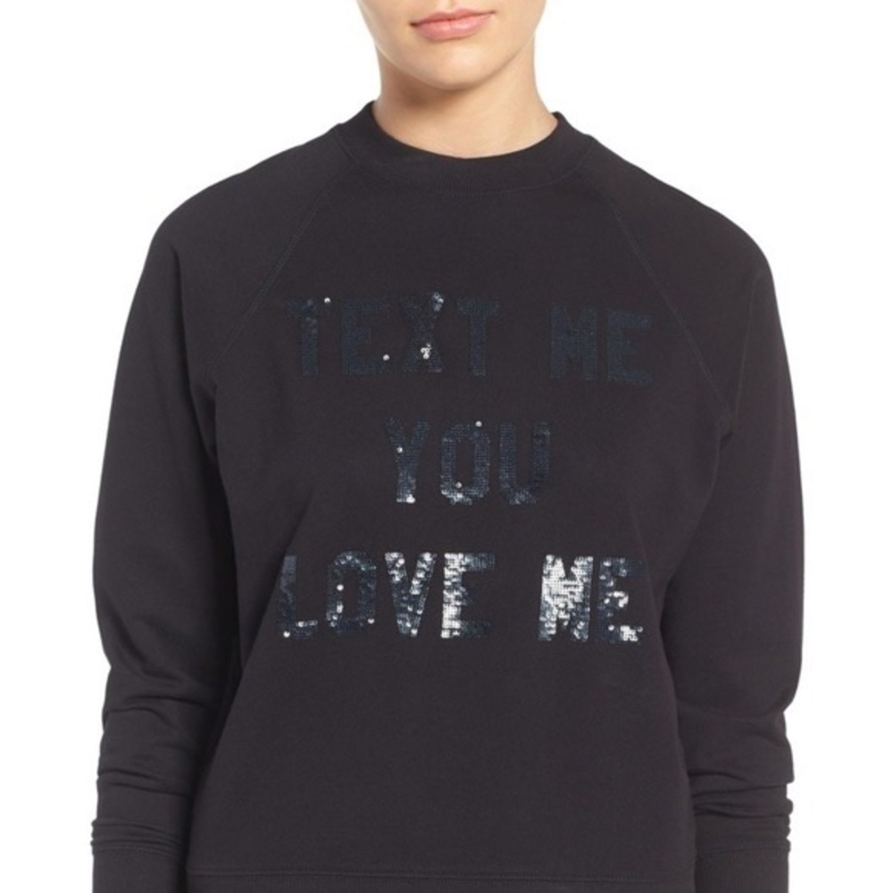 Rebecca Minkoff Sequin Embellishment Sweatshirt
